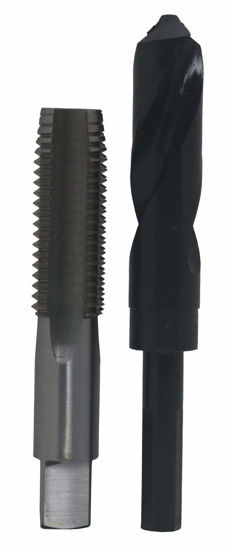 Picture of Drill America 1-1/8"-7 Tap and 63/64" Drill Bit Kit, POU Series