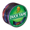 Picture of Duck Brand 283039_C Duck Printed Duct Tape, 6-Roll, Galaxy