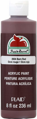 Picture of Apple Barrel Acrylic Paint in Assorted Colors (8 Ounce), K2604 Barn Red
