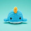 Picture of The Woobles Beginners Crochet Kit with Easy Peasy Yarn as seen on Shark Tank - Crochet Kit for Beginners with Step-by-Step Video Tutorials - Bjørn The Narwhal