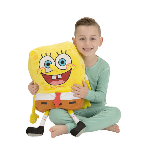 Picture of Spongebob Kids Bedding Super Soft Plush Cuddle Pillow Buddy, One Size, By Franco