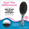 Picture of Wet Brush Original Detangler Brush - Metallic Marble, Onyx - All Hair Types - Ultra-Soft IntelliFlex Bristles Glide Through Tangles with Ease - Pain-Free Comb for Men, Women, Boys and Girls