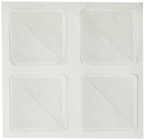 Picture of LINECO Acid-Free Archival Mounting Corners Photo Corners Self Adhesive, 1.25" Polypropylene Corner (Qty:256)