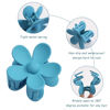 Picture of 6PCS Flower Claw Clips, Hair Claw Clips, Large Claw Clips For Women Thick Hair, Big Cute Daisy Hair Clips, Non Slip Strong Hold For Women Thin Hair, Hair Accessories For Women Girls Gifts, 6 Colors