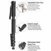 Picture of Acuvar 62' Inch Monopod with Integrated Safety Strap and 4 Section Extending Pole for All Digital Cameras, DSLR, Mirrorless, Compact Cameras, Camcorders & Cell Phones