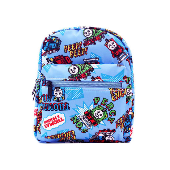 Picture of FINEX Thomas & Friends All Over Print Small Nylon Bag Multipurpose Causal Daypack for Travel Trip Shopping Tablet iPad Mini up to 8 inches