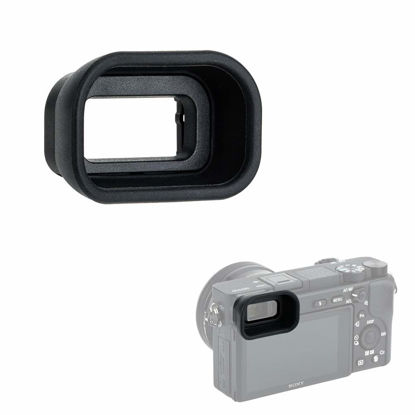 Picture of Kiwifotos Soft Long FDA-EP17 Viewfinder Eyecup Eye Cup Eyepiece for Sony A6400 A6500 A6600 Mirrorless Camera