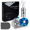 Picture of CD DVD Cleaner Solution Spray Fluid - Premium Compact disc Cleaning Kit with Anti-Static Microfiber Cloth Glove 4oz