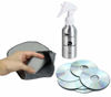 Picture of CD DVD Cleaner Solution Spray Fluid - Premium Compact disc Cleaning Kit with Anti-Static Microfiber Cloth Glove 4oz