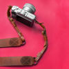 Picture of MegaGear SLR, DSLR Sierra Series Genuine Leather Camera Shoulder or Neck Strap