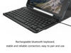 Picture of Keyboard Case for iPad 9th 8th 7th Generation 10.2 inch, iPad Air 3rd Gen 10.5" 2019, iPad Pro 10.5 inch 2017 Case with Keyboard, Detachable Bluetooth Keyboard with Pencil Holder Folio Cover (Black)