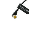 Picture of Blackmagic BNC Male RG179 Flexible Coaxial Cable for BMCC Video Camera Straight to Right Angle Alvin's Cables