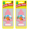 Picture of LITTLE TREES Car Air Freshener | Hanging Paper Tree for Home or Car | Cherry Blossom Honey | 12 Pack