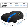 Picture of Avecrew Car Cover Waterproof All Weather for Automobiles, Outdoor Heavy Duty Full Exterior Covers for Sedan(194"-208")