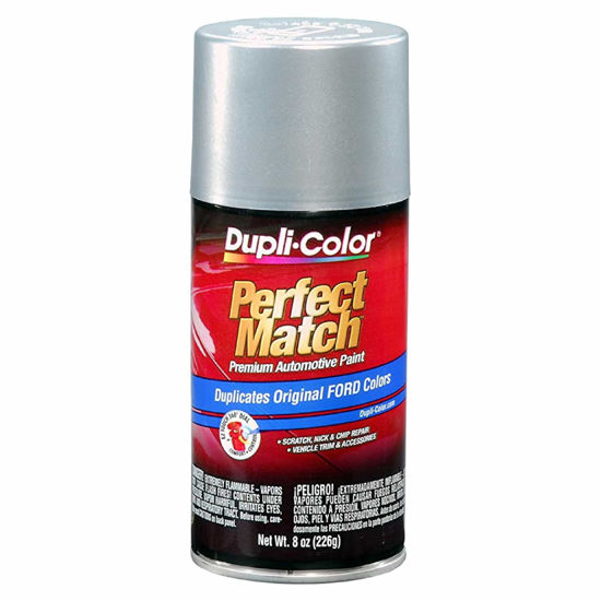 Picture of Dupli-Color EBFM02267 Perfect Match Automotive Spray, Ford Silver Metallic, 1E - 8 oz. Aerosol Can