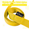 Picture of HIKISS Long Dog Leash Obedience Recall Training Agility Lead with Thickening Material for Large Dog - 15ft 20ft 30ft 50ft 100ft Training Leash(Yellow 20ft)