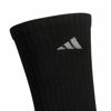 Picture of adidas Men's Athletic Cushioned Crew Socks with Arch Compression for a Secure fit (6-Pair), Black/Aluminum 2, X-Large