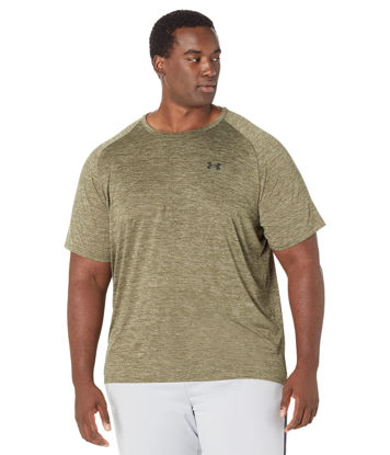 Picture of Under Armour Men's Tech 2.0 Short-Sleeve T-Shirt , (390) Marine OD Green / / Black , 4X-Large Tall