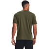 Picture of Under Armour mens Sportstyle Left Chest Short-Sleeve T-Shirt , (390) Marine OD Green / Black / Black , 3X-Large Tall