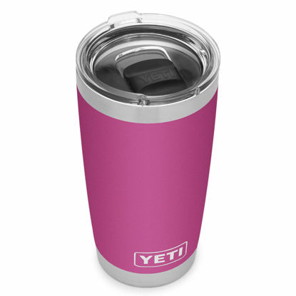 Picture of YETI Rambler 20 oz Tumbler, Stainless Steel, Vacuum Insulated with MagSlider Lid, Prickly Pear