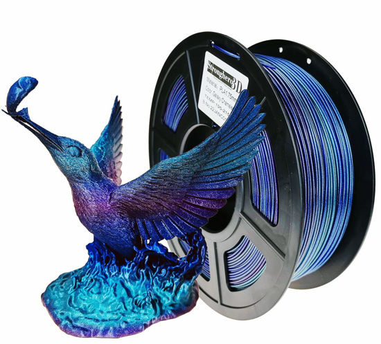 Picture of Stronghero3D PLA 3D Printer Filament 1.75mm Vertigo Galaxy Rainbow Multicolors Accuracy +/-0.05mm Net Weight 1kg(2.2Lbs) for Ender3 Prusa