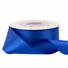 Picture of VATIN 1-1/2" Wide Double Faced Polyester Royal Blue/Sapphire Blue Satin Ribbon Continuous Ribbon- 25 Yard, Perfect for Wedding, Gift Wrapping, Bow Making & Other Projects