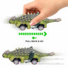 Picture of DINOBROS Dinosaur Toy Pull Back Cars,6 Pack Dino Toys for 3 Year Old Boys Girls and Toddlers,Boy Toys Age 3,4,5 and Up,Pull Back Toy Cars,Dinosaur Games with T-Rex