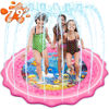 Picture of Mademax Upgraded 79" Splash Pad, Sprinkler & Splash Play Mat, Inflatable Summer Outdoor Sprinkler Pad Water Toys Fun for Children, Infants, Toddlers, Boys, Girls and Kids