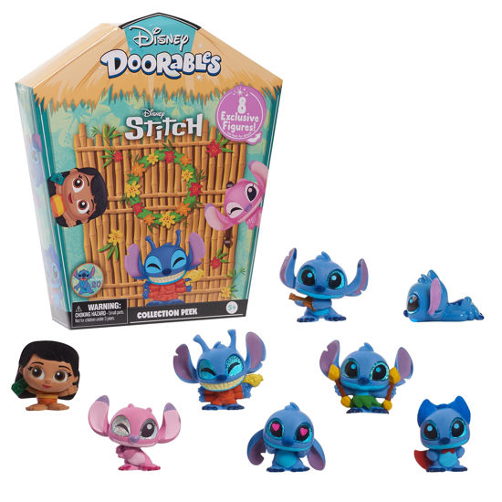 Picture of Disney Doorables Stitch Collection Peek, Basket Stuffers, Officially Licensed Kids Toys for Ages 5 Up, Gifts and Presents by Just Play