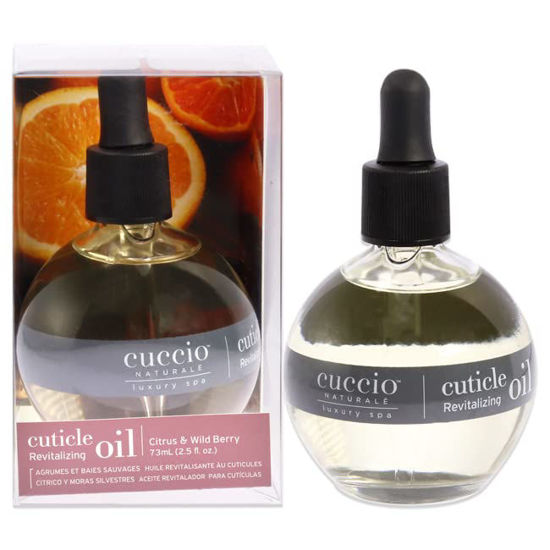 Picture of Cuccio Naturale Cuticle Oil - Revitalizing & Hydrating - Citrus Wild Berry - Paraben/Cruelty-Free - 2.5 oz