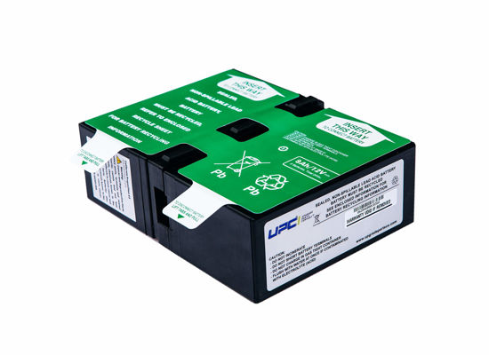 Picture of APCRBC124-UPC Replacement Battery for APC SMC1000I-2U, SMC1000-2U, BR1500GI, BR1500G-FR, BR1200GI, BR1200G-FR, BR1300G, BX1500G, BR1500G, SMC1000-2UC