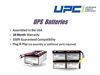 Picture of APCRBC124-UPC Replacement Battery for APC SMC1000I-2U, SMC1000-2U, BR1500GI, BR1500G-FR, BR1200GI, BR1200G-FR, BR1300G, BX1500G, BR1500G, SMC1000-2UC