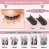 Picture of Cluster Lashes, 72 Pcs Individual Lashes, Lash Clusters DIY Eyelash Extension, Super Thin Band Reusable Soft & Comfortable (Passion-D-10mm)