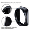 Picture of JJC Bayonet Dedicated Metal Lens Hood for Fuji Fujifilm Fujinon Lens XF 16mm F1.4 R WR, Replaces Fuji LH-XF16 Lens Hood (Standard Version with a Hood Cap)