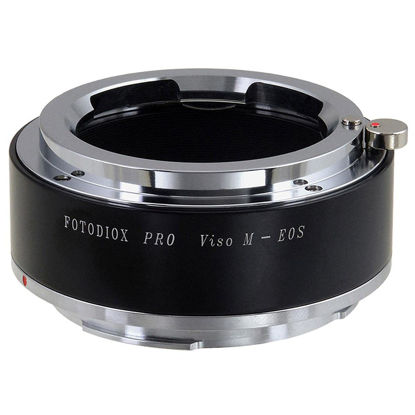 Picture of Fotodiox Pro Lens Mount Adapter Compatible with Leica M Visoflex SLR Lens to Canon EOS (EF, EF-S) Mount D/SLR Camera Body - with Gen10 Focus Confirmation Chip