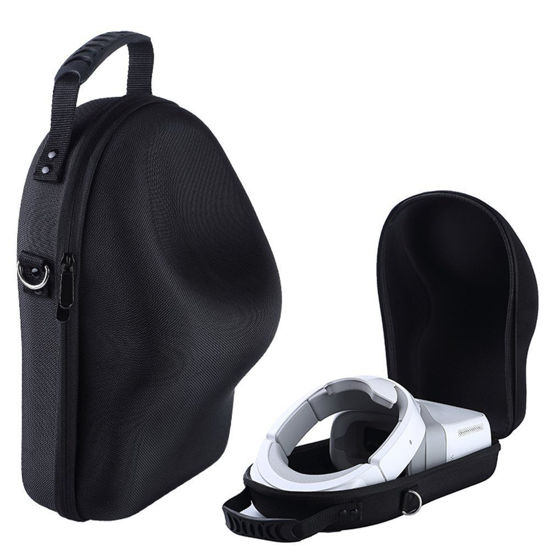 Picture of RC GearPro EVA Waterproof Travel Carrying Case Shoulder Bags for DJI Goggles VR Glasses Portable Hard Bag Storage Hardshell With Belt