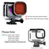 Picture of SOONSUN 4-Pack Dive Filter for GoPro Hero 11 10 9 8 Black Official Waterproof Housing - Red, Light Red, Magenta, 5X Close-up Macro Filters - Color Correction for Underwater Photograph Video Recording