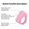 Picture of TIK Tok Bluetooth Remote Control Page Turner TikTok Kindle App Remote Scrolling Ring clicker for iPhone iPad Camera Remote Shutter Selfie Button (Pink)