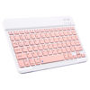 Picture of Ultra-Slim Bluetooth Keyboard Portable Mini Wireless Keyboard Rechargeable for Apple iPad iPhone Samsung Tablet Phone Smartphone iOS Android Windows (10 inch Pink)