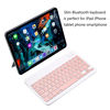 Picture of Ultra-Slim Bluetooth Keyboard Portable Mini Wireless Keyboard Rechargeable for Apple iPad iPhone Samsung Tablet Phone Smartphone iOS Android Windows (10 inch Pink)