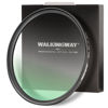 Picture of WalkingWay 58mm Black Diffusion 1/2 Filter Mist Dreamy Cinematic Effect Filter with Ultra Slim and Multicoating Optical Glass for Video/Vlog/Portrait Photography