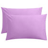 Picture of FLXXIE 2 Pack Microfiber Queen Pillow Cases, 1800 Super Soft Pillowcases with Envelope Closure, Wrinkle, Fade and Stain Resistant Pillow Covers, 20x30, Lavender