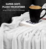 Picture of Utopia Bedding Fleece Blanket Full Size White 300GSM Luxury Fuzzy Soft Anti-Static Microfiber Bed Blanket (90x84 Inches)