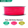 Picture of eSUN PLA+ Filament 1.75mm, 3D Printer Filament PLA Plus, Dimensional Accuracy +/- 0.03mm, 1KG Spool (2.2 LBS) 3D Printing Filament for 3D Printers, Magenta