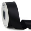 Picture of Ribbli Black Double Faced Satin Ribbon,1-1/2” x Continuous 25 Yards,Use for Bows Bouquet,Gift Wrapping,Wedding,Floral Arrangement