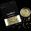 Picture of Beadsland Hotfix Rhinestones, 288pcs Flatback Crystal Rhinestones for Crafts Clothes DIY Decorations, Lemon Yellow, SS30, 6.3-6.5mm