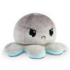 Picture of TeeTurtle - The Original Reversible Octopus Plushie - Snowflake + Cloud - Cute Sensory Fidget Stuffed Animals That Show Your Mood