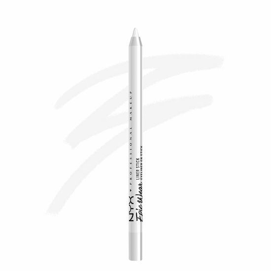 Picture of NYX PROFESSIONAL MAKEUP Epic Wear Liner Stick, Long-Lasting Eyeliner Pencil - Pure White