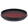 Picture of Fotga 52mm Six-in-One Adjustable Variable Infrared IR Pass X-Ray Lens Filter 530nm to 650nm 680nm 720nm 750nm Lens Filter for DSLR Camera