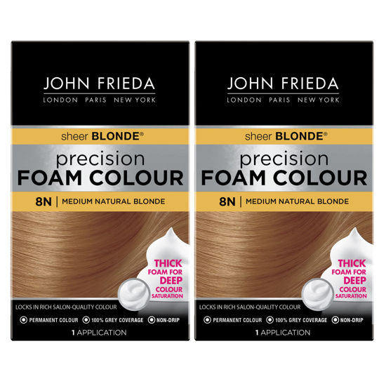 Picture of John Frieda PFC Medium Natural Blonde 8N (2 Pack AVC)